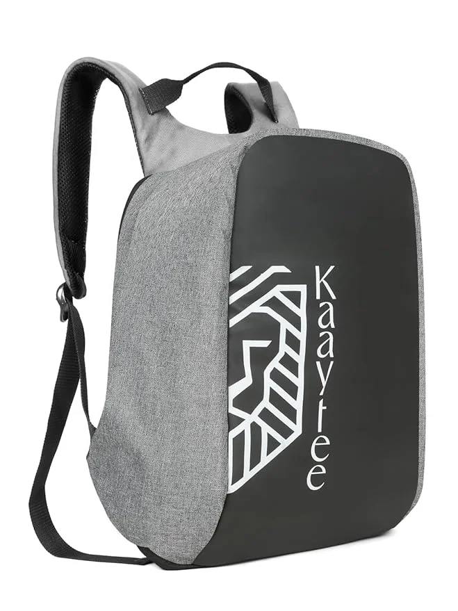Kaaytee Voyager Plus Anti Theft Number Lock Backpack Bag with 15.6 Inch Laptop Compartment, USB Charging Port & Organizer Pocket for Men Women Boys Girls- (grey) - Best Price ₹543 at Amazon