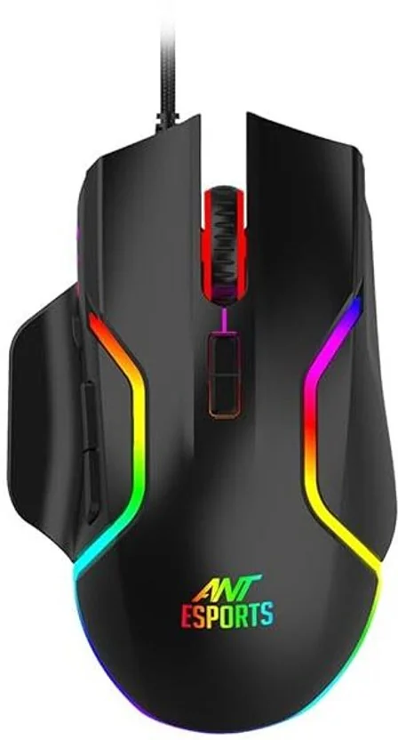 Ant Esports GM320 Wired Ambidextrous Optical Gaming Mo...