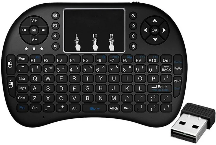 SEAHAVEN Mini Wireless Keyboard and Mouse(Touchpad) wit...