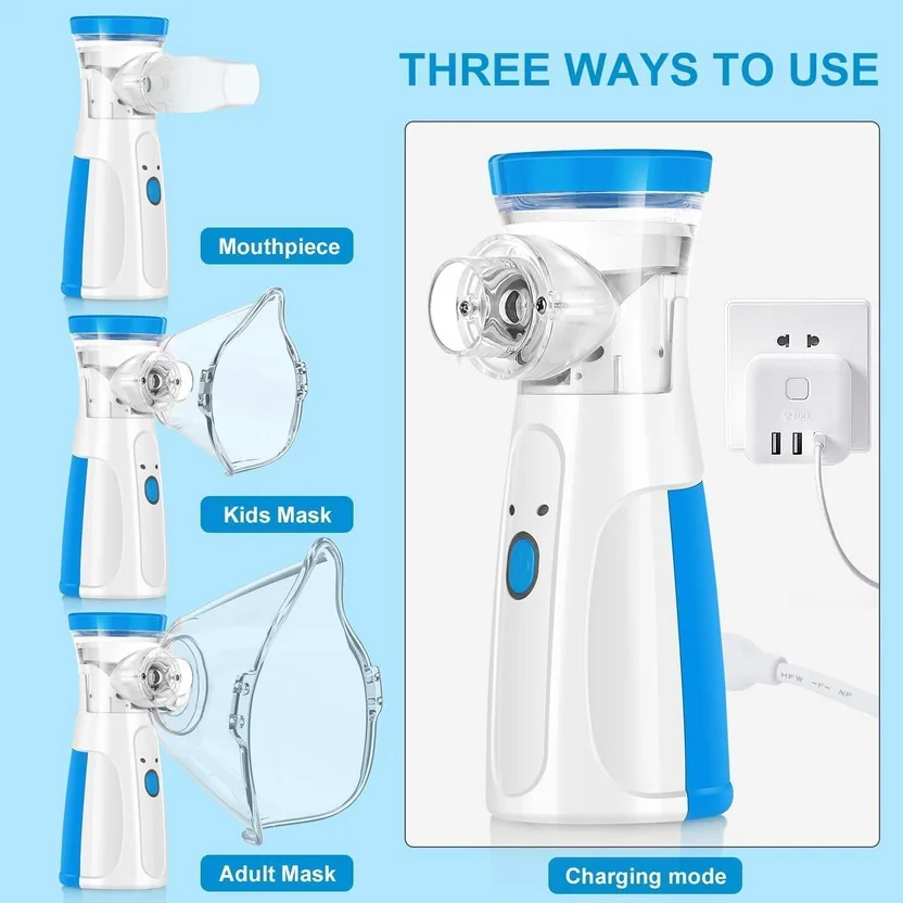 NLB ENTERPRISE Portable Rechargeable Nebulizer Machine ...