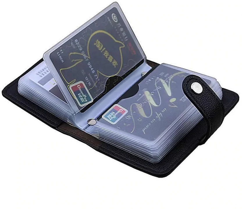 Flipkart SmartBuy Black Leather Debit/Credit/ATM 28 Slo...