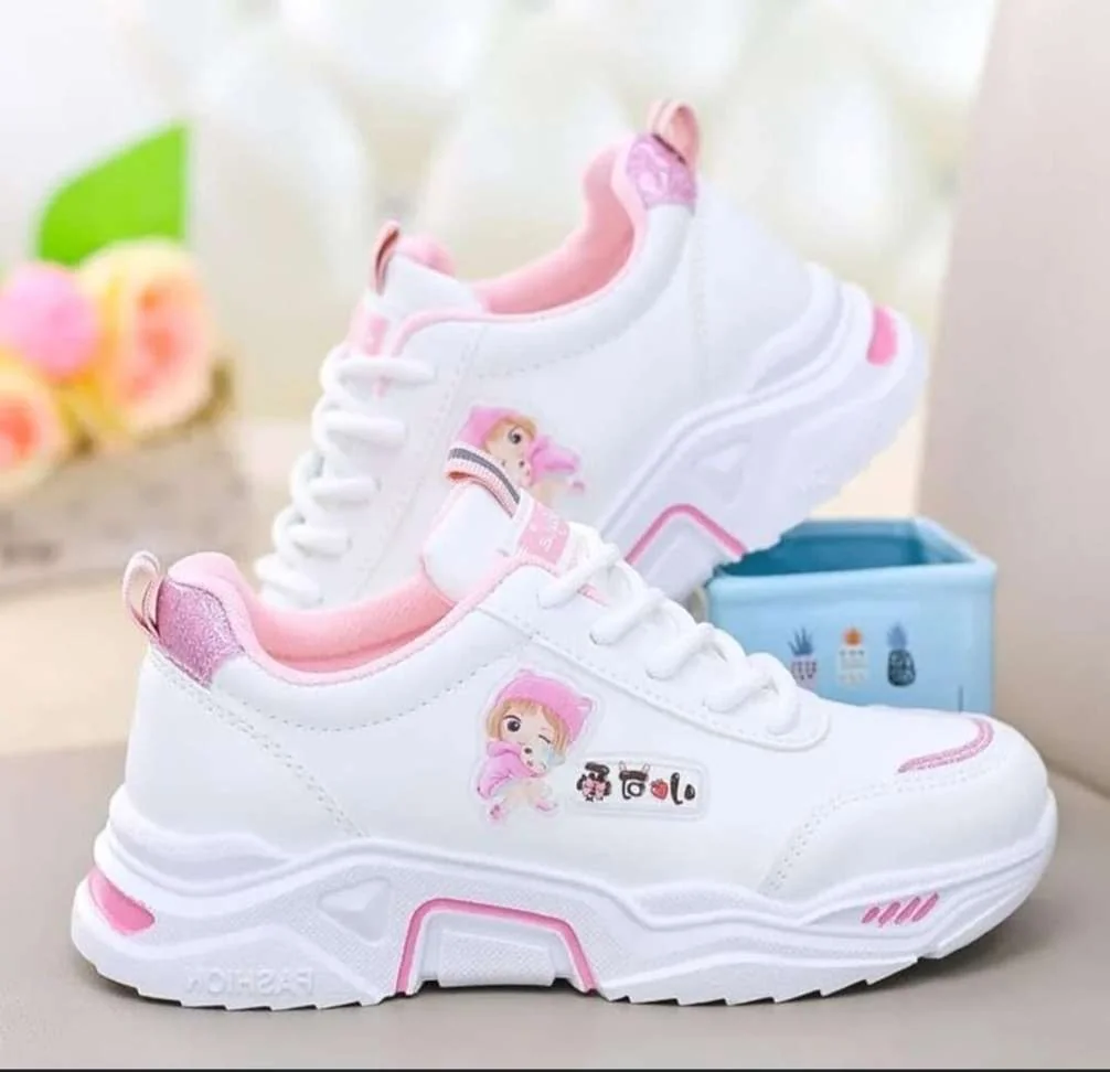 Girls Lace Running Shoes - Best Price ₹332 at Shopsy