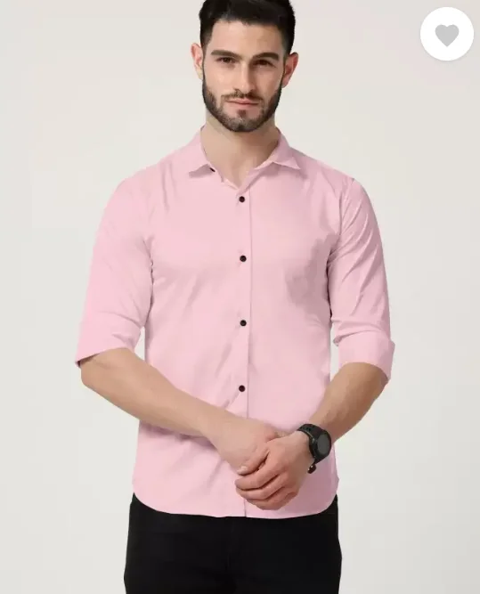 VS Store Men Regular Fit Solid Spread Collar Formal Shirt - Best Price ₹209 at Flipkart