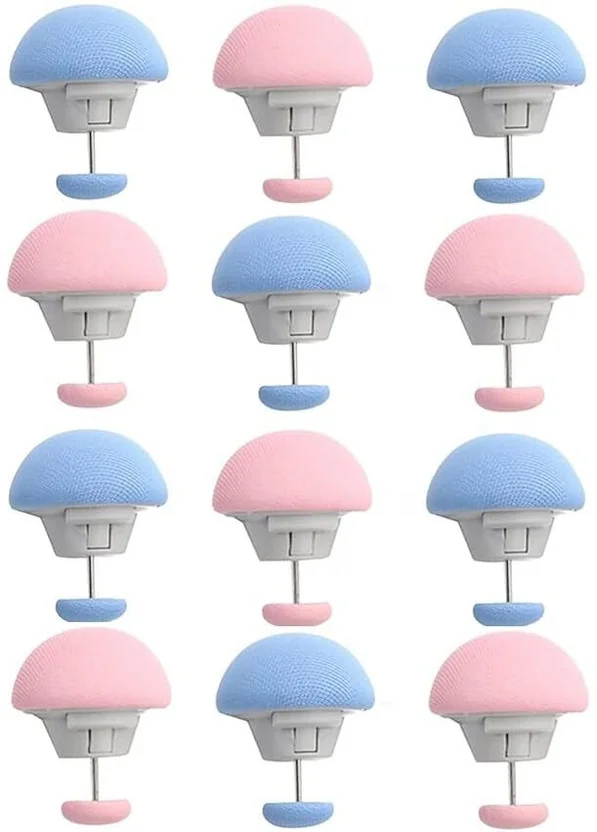 PREKSHIV Bed Sheet Clips Small Polyester Bed Sheet Clip...
