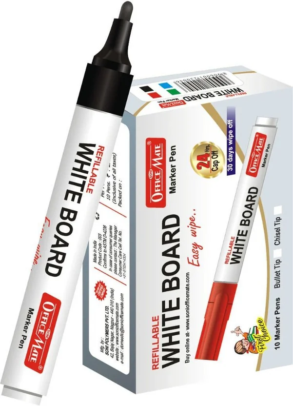 Soni Officemate Refillable Whiteboard Marker