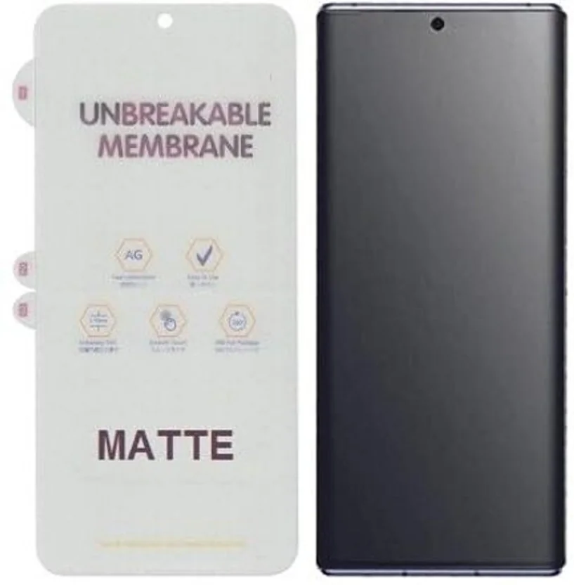 Bulkwala Edge To Edge Tempered Glass for HQ+ Soft Scree...