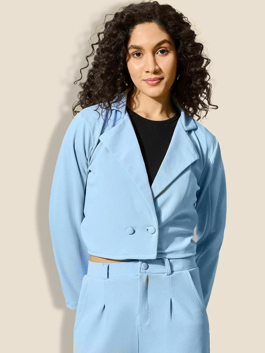 CORSICA Women Lightweight Crop Open Front Jacket