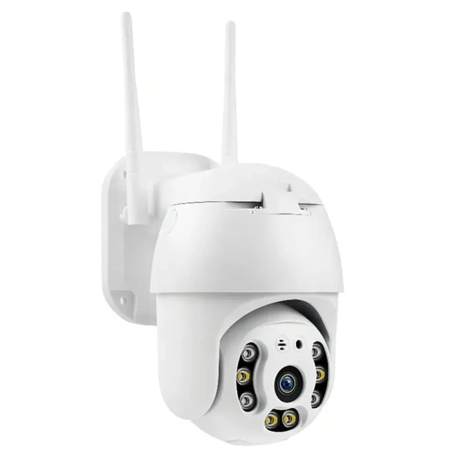 TECHNOVIEW WiFi 1080p Ptz Camera Indoor Outdoor, Motion Detection, HD 1080p Camera, Live View, Dome, Support Upto 128GB SD Card (not Included) Ptz Camera White (New Indoor Dome)