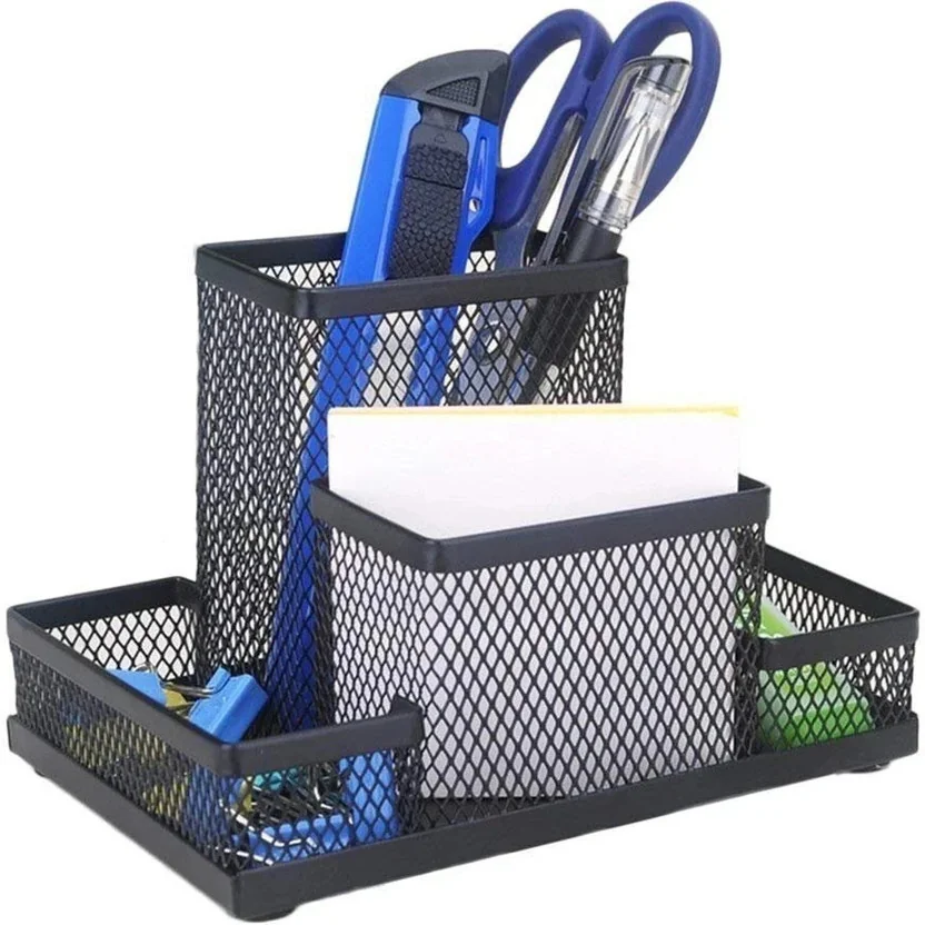 MOSHTU 4 Compartments metal holder