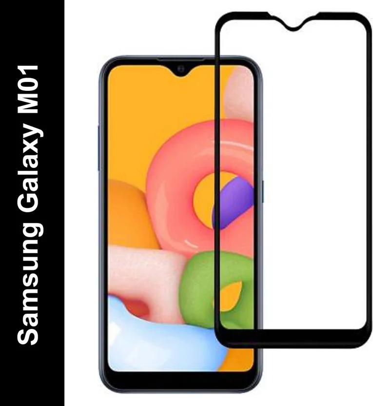 EASYBIZZ Tempered Glass Guard for Samsung Galaxy M01
