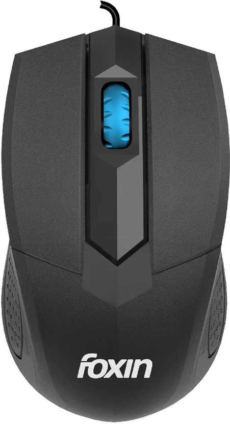 Foxin Classy (GRIP) USB Wired Ambidextrous Optical Mous...