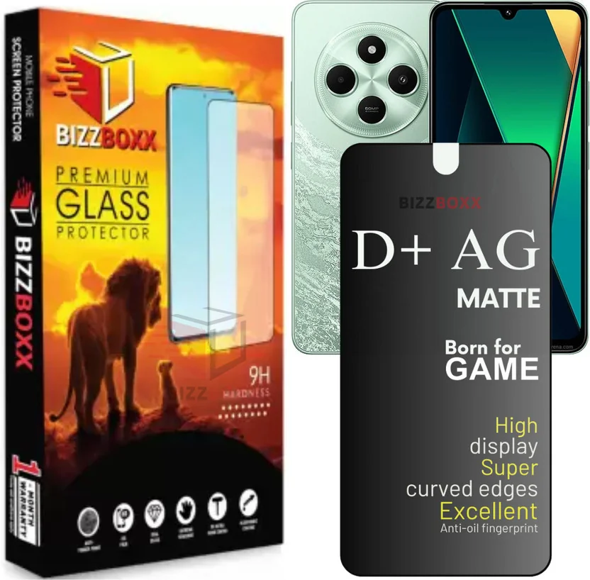 BizzBoxx Tempered Glass Guard for POCO C75 5G, POCO C75...