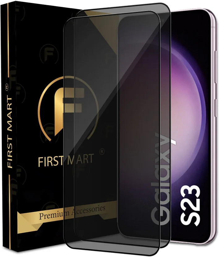 FIRST MART Edge To Edge Tempered Glass for Samsung Gala...