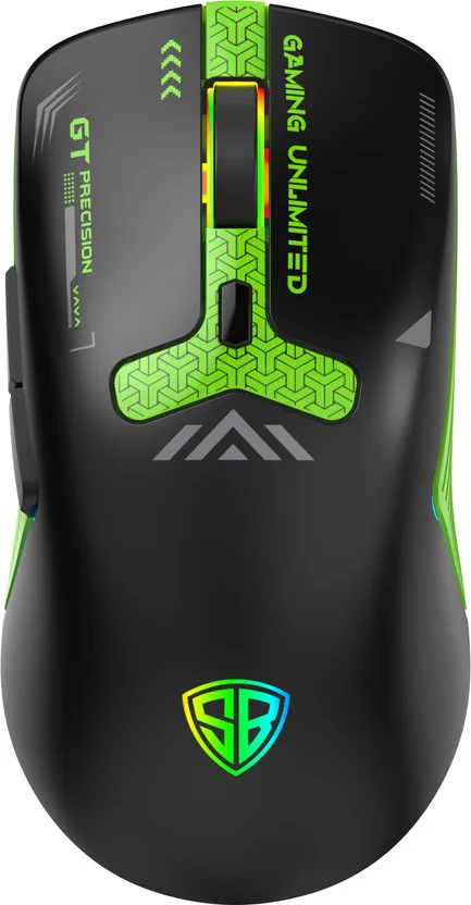 SpinBot Clutch GT500 |4800 DPI Gaming Sensor|42+Hrs bat...