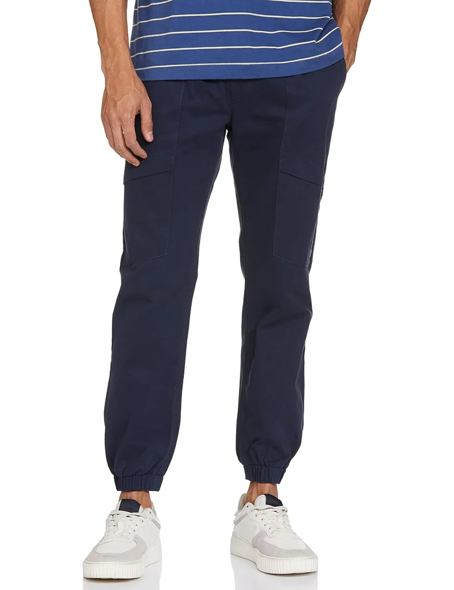 Amazon Brand - Symbol Men Carrot Stretchable Cargo Jogger Pants | Chinos | Casual Trousers - Best Price ₹799 at Amazon