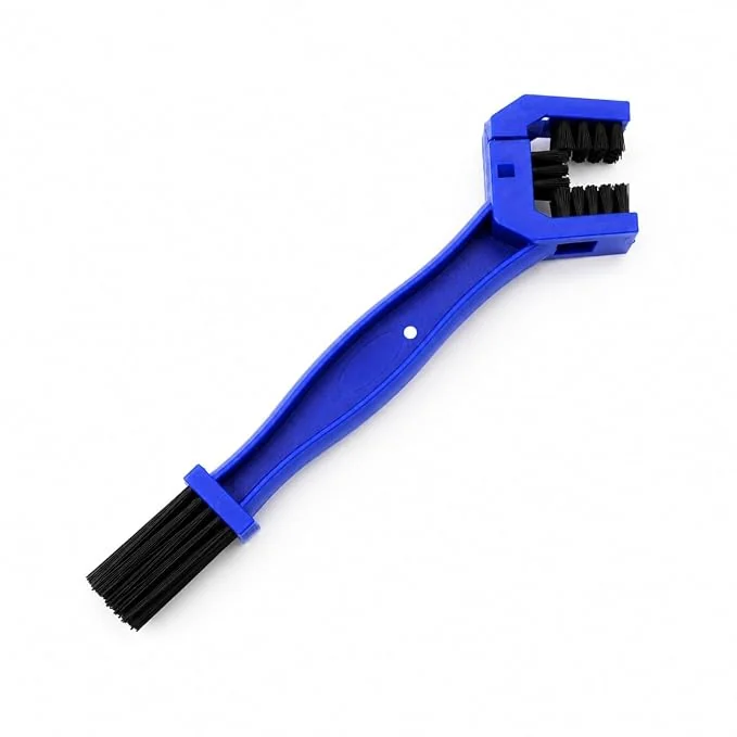 NI NEW IDEA 3-Sided Chain Cleaning Brush for Motorcycle, Bicycle & Scooter | Heavy-Duty Nylon Bristles | Deep Cleaning Tool - Best Price ₹59 at Amazon