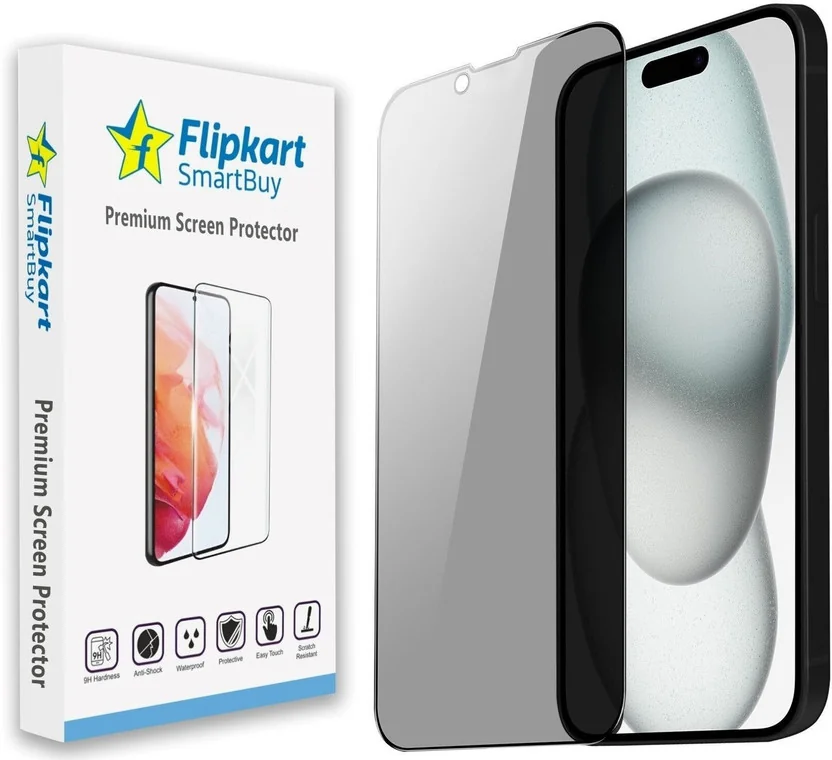 Flipkart SmartBuy Edge To Edge Tempered Glass for Apple...