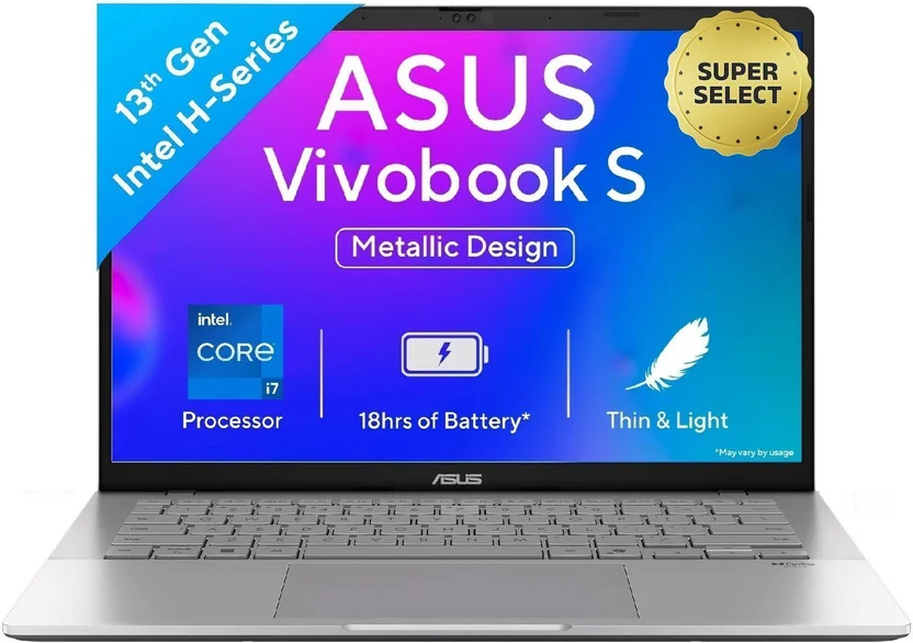 ASUS Vivobook S14 (2025) with Office 2024 + M365 Basic*, Backlit Keyboard, Intel Core i7 13th Gen 1362...
