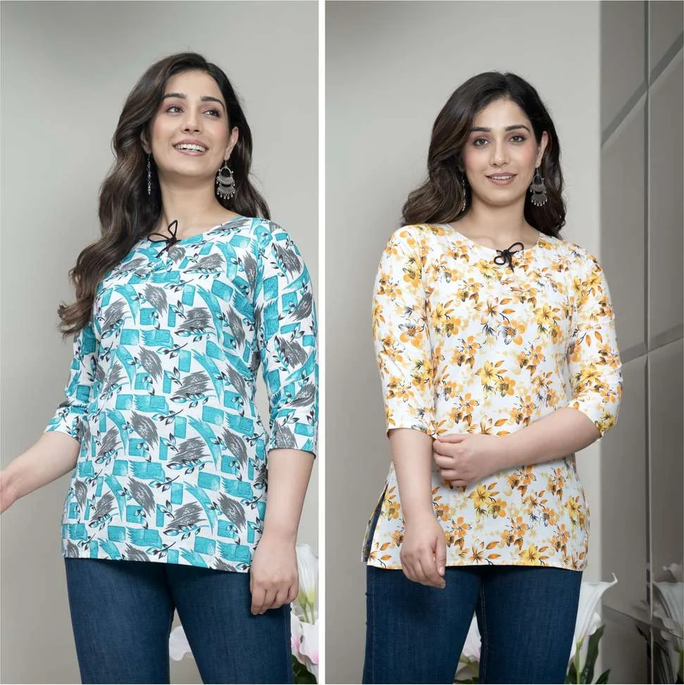 Women Floral Print Kurta - Best Price ₹148 at Shopsy