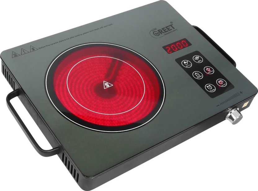 WeGREET 2000 W Radiant Cooktop Touch Panel