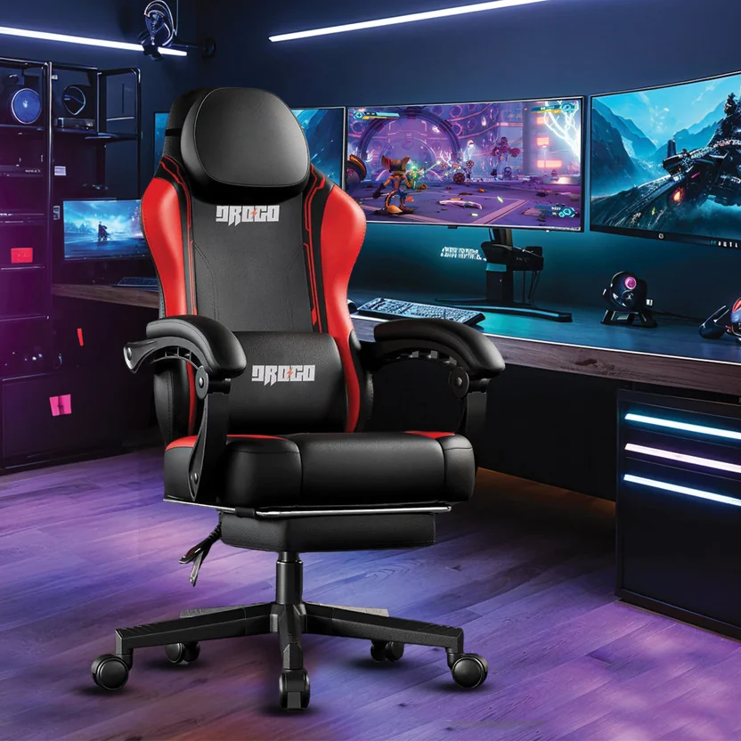Drogo Home Office Computer Chair with PU Leather, Linka...