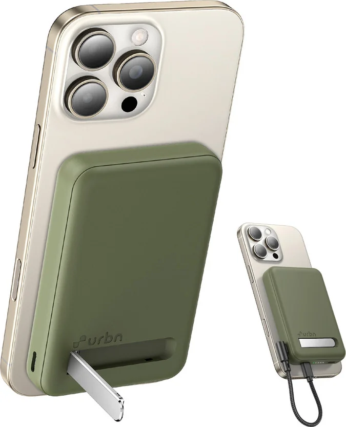 URBN 10000 mAh 20 W Wired & Wireless With MagSafe Nano ...