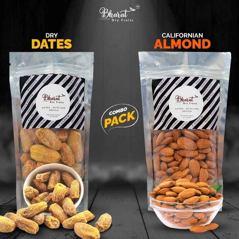 Bharat Almond and Chuara ( 100 gm pack x 2 ) Combo Pack  (2 x 100 g) - Best Price ₹169 at Flipkart