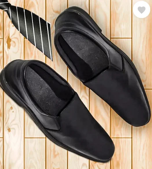 Kzaara Party Wear Shoes For Men  (Black , 9) - Best Price ₹342 at Flipkart