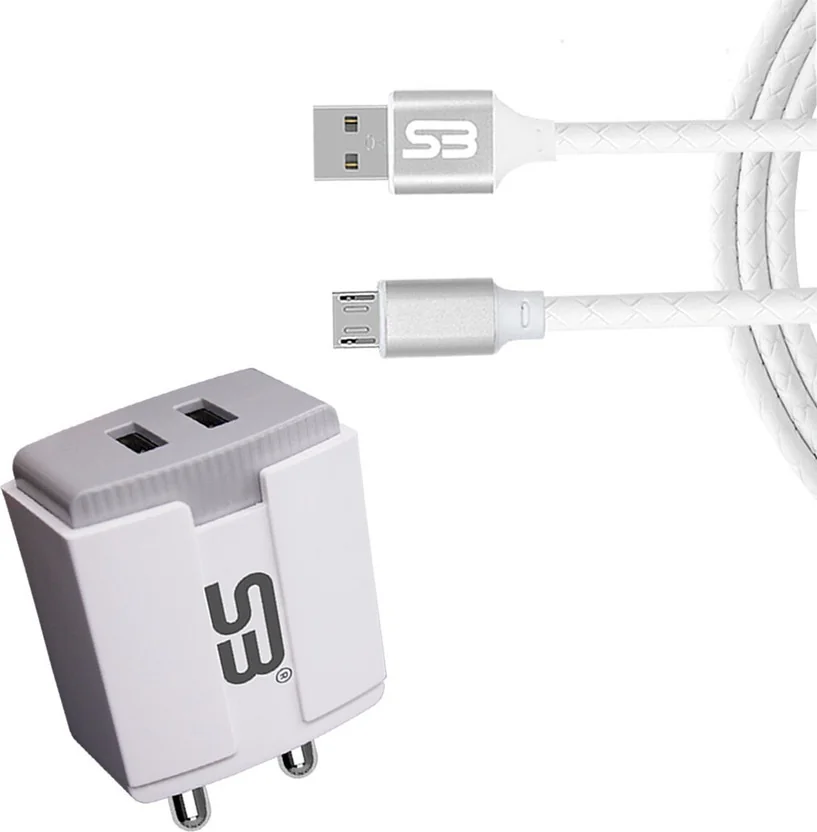 SB 12 W 3.4 A Wall Charger for Mobile with Detachable C...