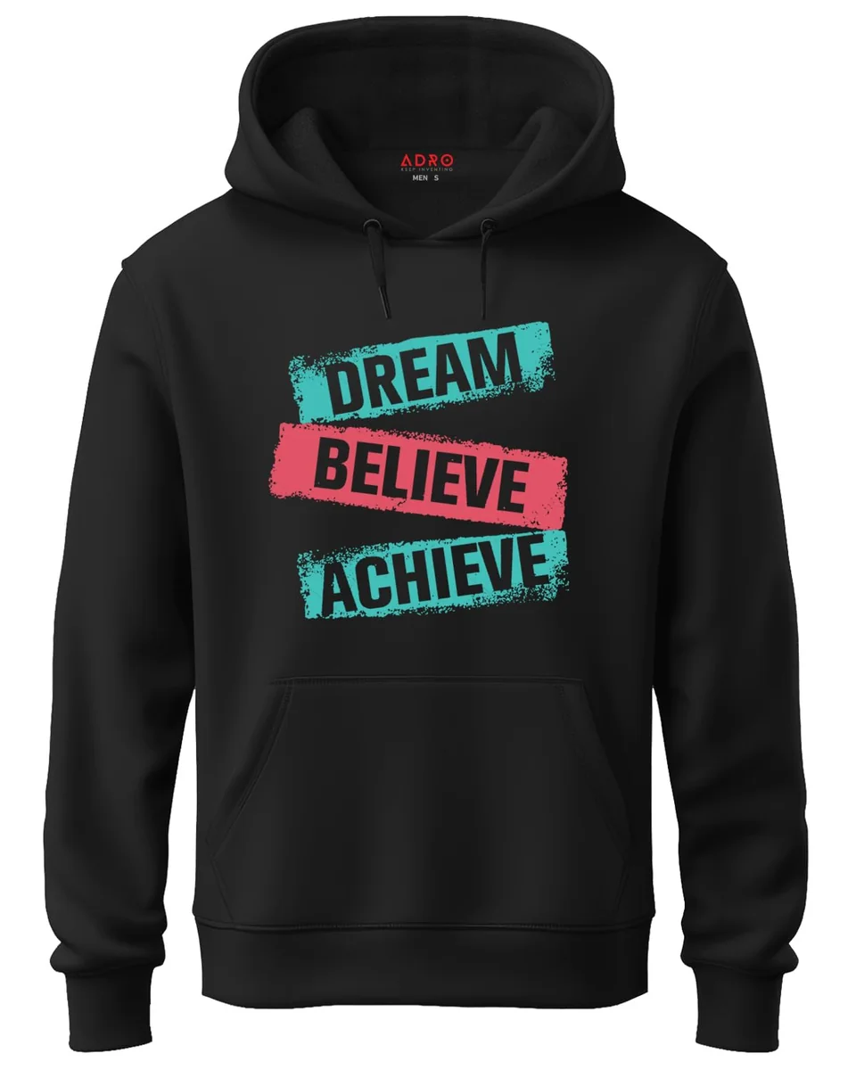Men Hooded Fleece Sweatshirt