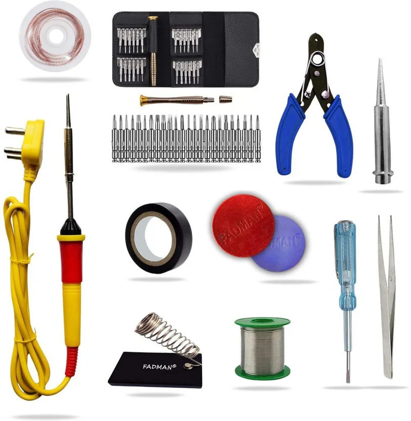 FADMAN FDSLGBAS11IN1 Electronic 11in1 Soldering Iron Ki...