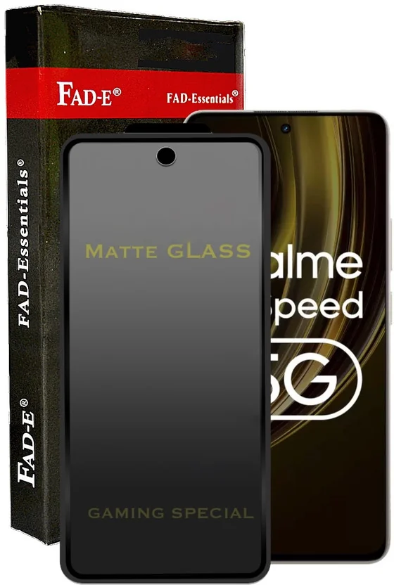 FAD-E Tempered Glass Guard for Realme P1 Speed 5G (Matt...
