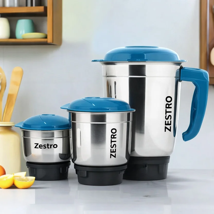 ZESTRO Mixer Grinder Jar Set | Blending 1.2L |Grinding ...