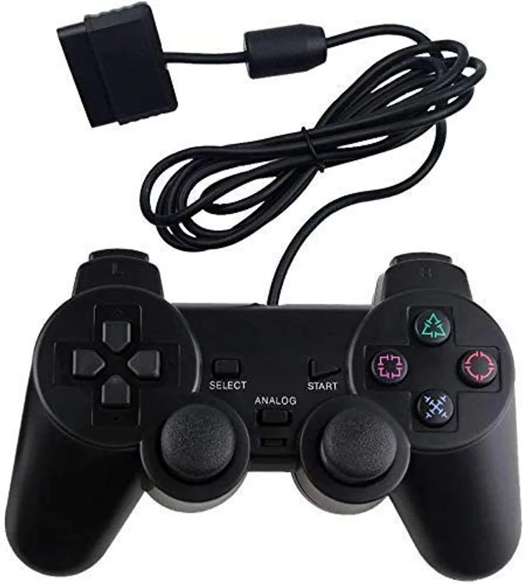 TMG Ps-2 Wired Dualshock Remote Controller For Playstat...