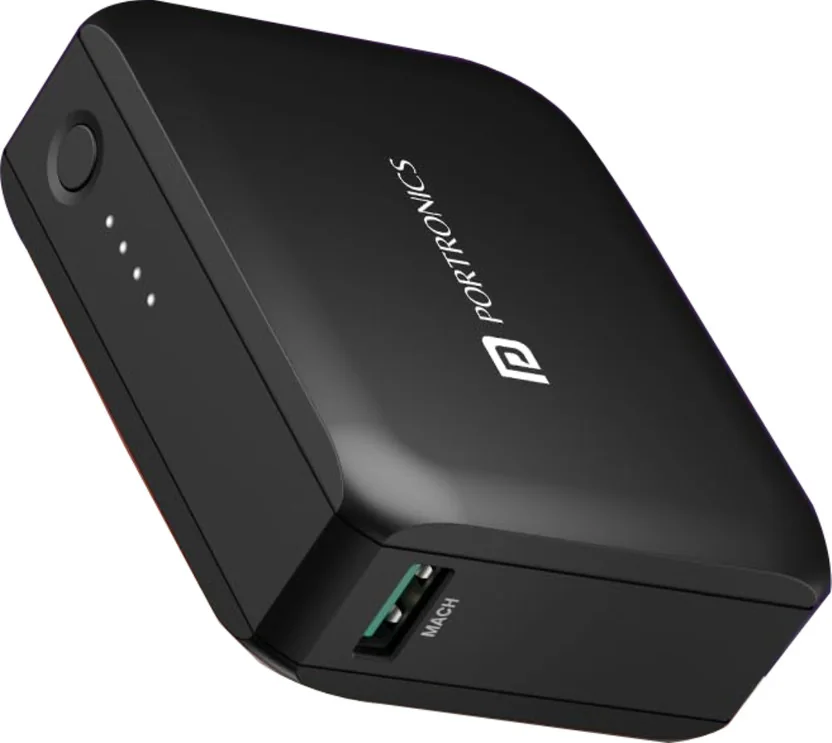 Portronics 10000 mAh 30 W Compact Pocket Size Power Ban...