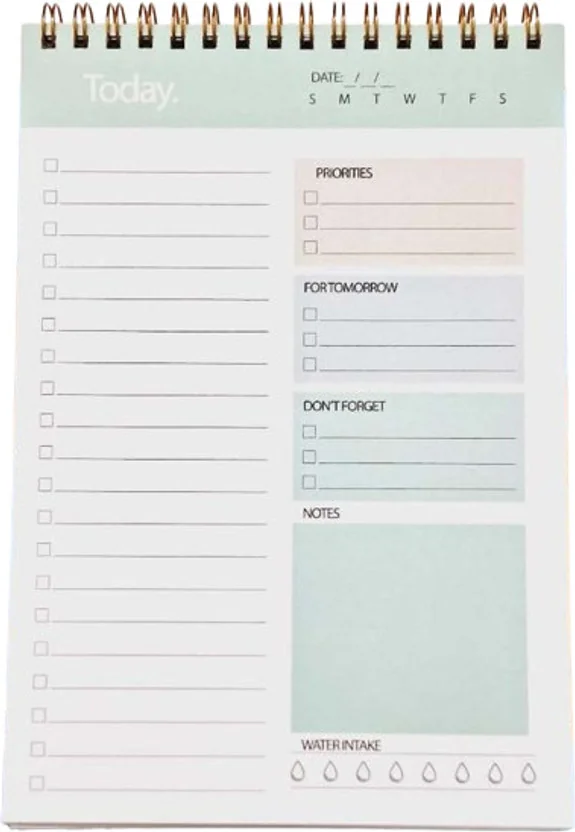 Greeshma Daily Planner To Do List Notepad Organizer Wri...
