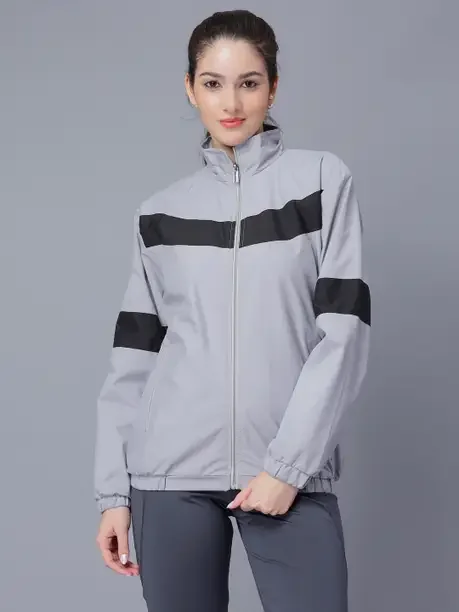NUEVOSDAMAS Women Colorblock Bomber Jacket - Best Price ₹486 at Flipkart