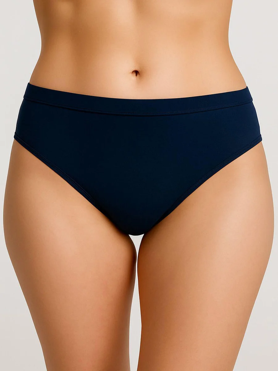 Cotton Mid Rise Hipster Briefs super ind navy blue_S - Best Price ₹599 at Myntra