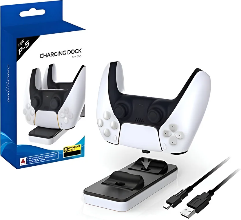HG WORLD Dobe PS5 DualSense Wireless Controller Dual Ch...
