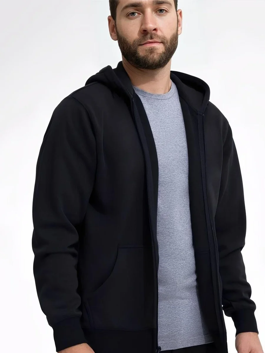 Kushi Flyer Men Green Solid Fleece Hooded Open Jacket - Best Price ₹658 at Myntra