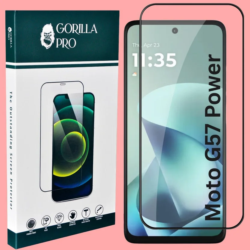 GORILLA PRO Edge To Edge Tempered Glass for MOTOROLA Mo...
