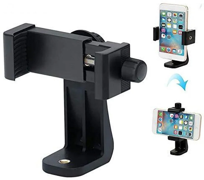 TECHNUV 360° Degree Cell Phone Holder & Adjustable Clam...