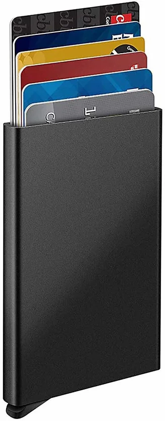 StealODeal Automatic RFID Pop Up Slim Aluminium Debit/C...