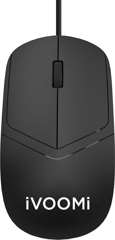 iVoomi Bold Wired Ambidextrous Optical Mouse
