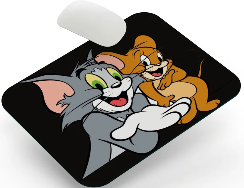 Bhaarat Deal Tom and Jerry Mouse Pad – Soft Surface wit...