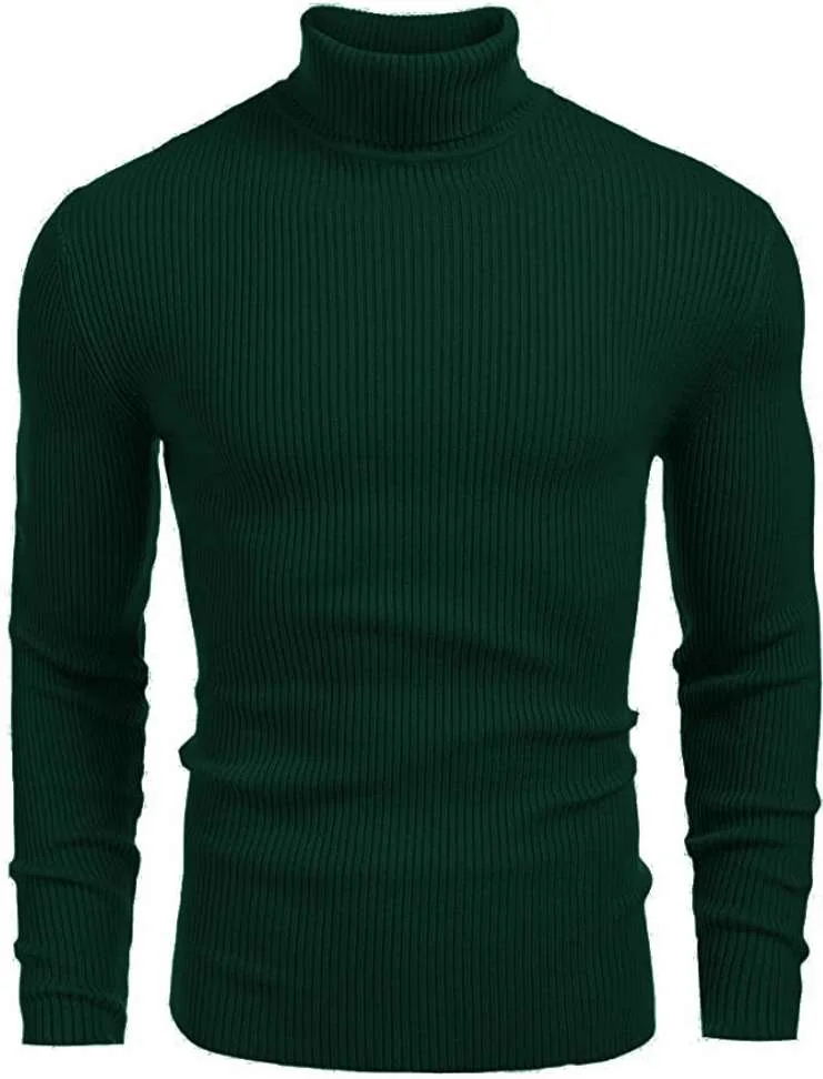 V Neck Men Wool Blend Dark Green Sweater - Best Price ₹178 at Shopsy