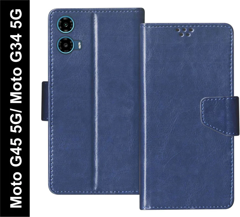 SBMS Flip Cover for Motorola Moto G34 5G / Motorola Mot...