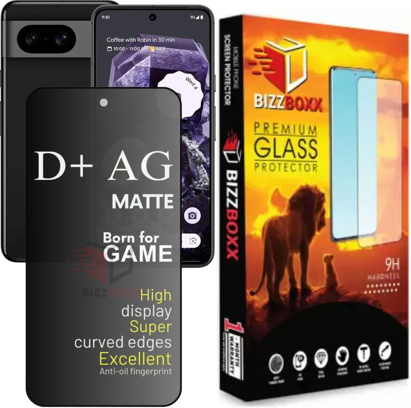 BizzBoxx Edge To Edge Tempered Glass for With Camera Cu...