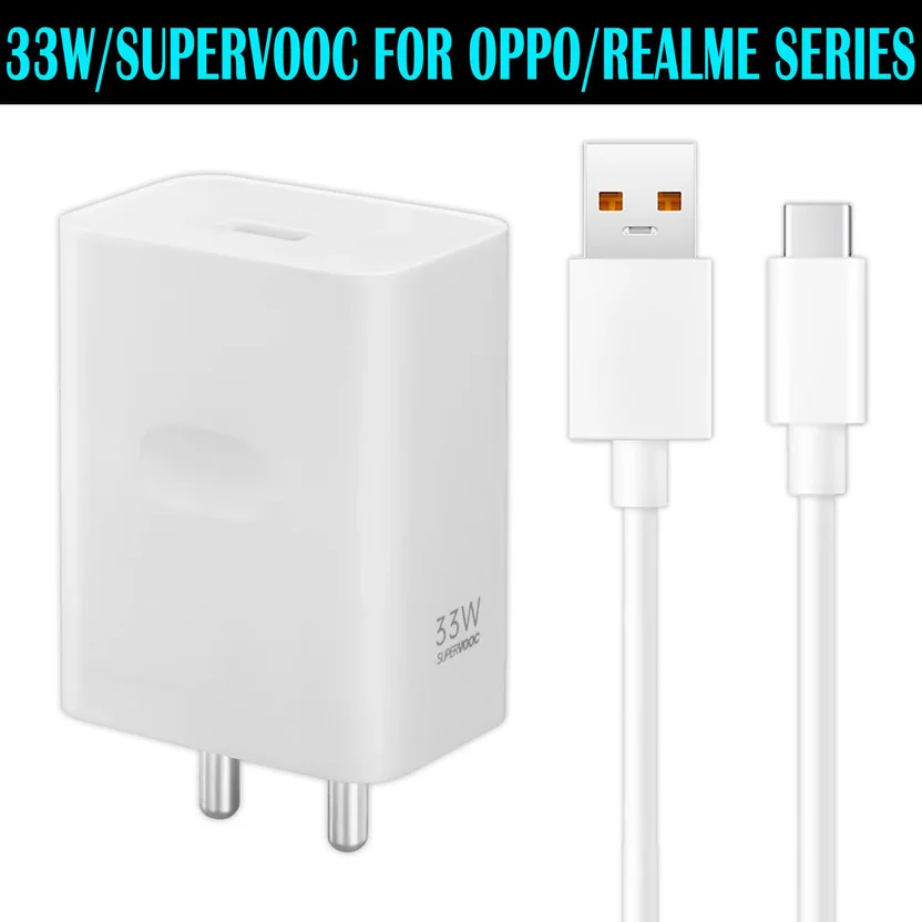 Safa 33 W SuperVOOC 3.4 A Wall Charger for Mobile with ...