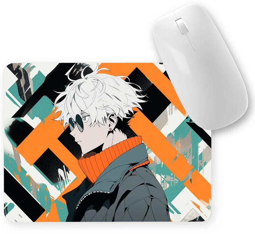 Aniithing JJK Anime gaming Mouse Pad Non-Slip Rubber Ba...